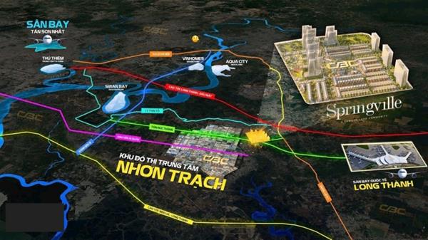 Vị trí dự án Spring Ville Nhơn Trạch có lợi thế gì?